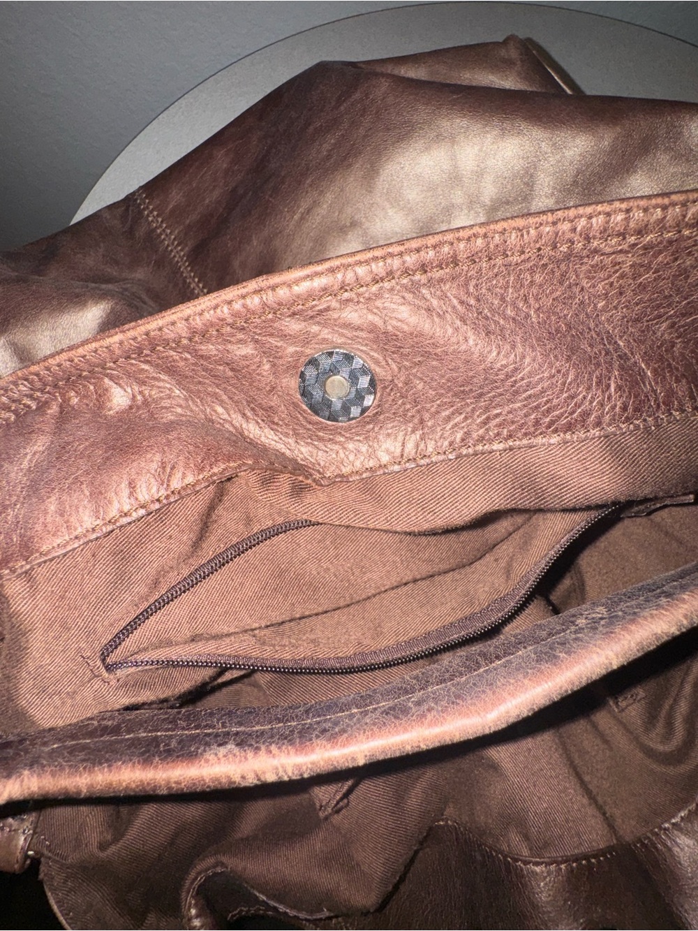 Balenciaga Metallic Bronze Hobo Bag - Picture 10 of 10